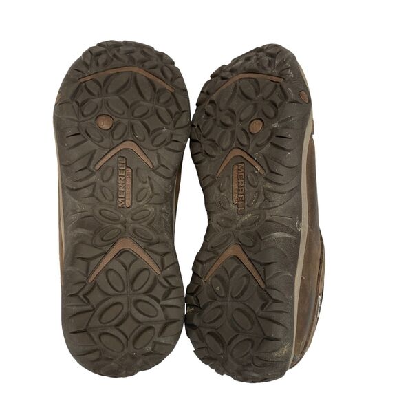 Merrell Dewbrook Moc Slip-On Shoes Womens Size 7 Brown Leather Active Heat - Picture 16 of 16